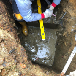 Construction d'un Mur de Soutènement en Blocs de Béton pour un Terrain en Pente Beaucaire